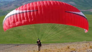  A punto de despegar con la capota abierta 